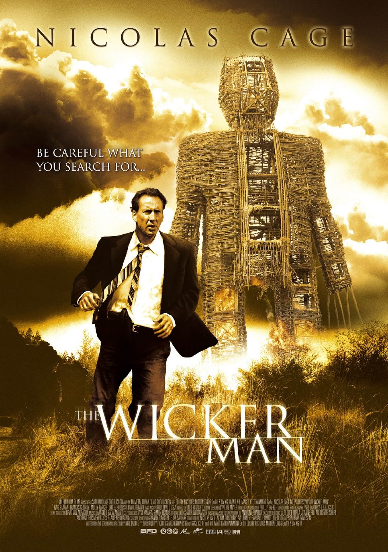 Movie poster for "The Wicker Man"