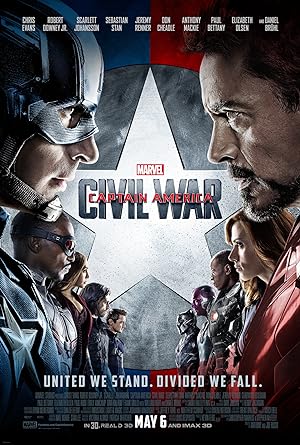 Poster of Captain America: Civil War