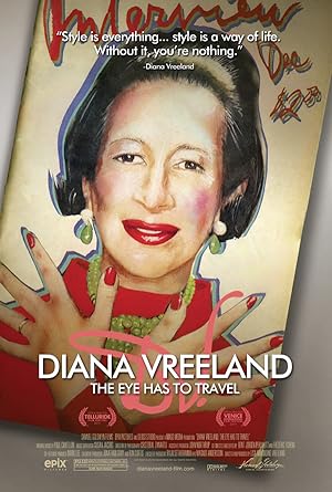Poster of Diana Vreeland: The Eye Has To Travel