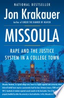 cover of Missoula: Rape and the Justice System in a College Town