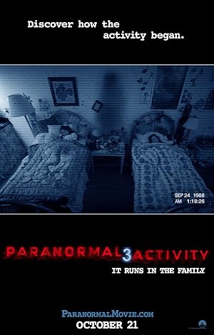 Poster of Paranormal Activity 3