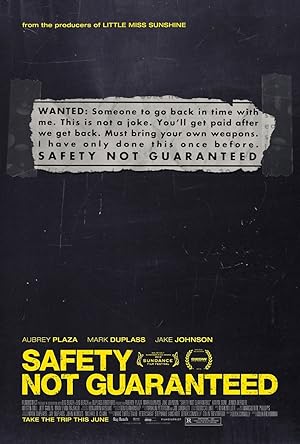 Poster of Safety Not Guaranteed