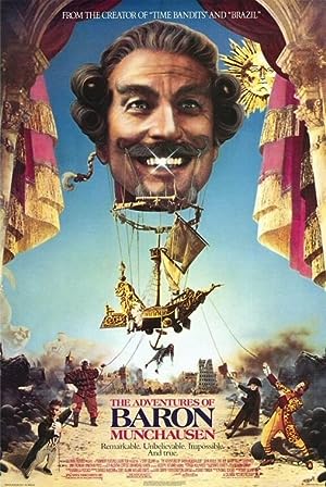 Poster of The Adventures of Baron Munchausen