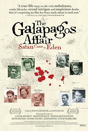 Poster of The Galapagos Affair: Satan Came to Eden