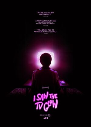 Movie poster for I Saw the TV Glow