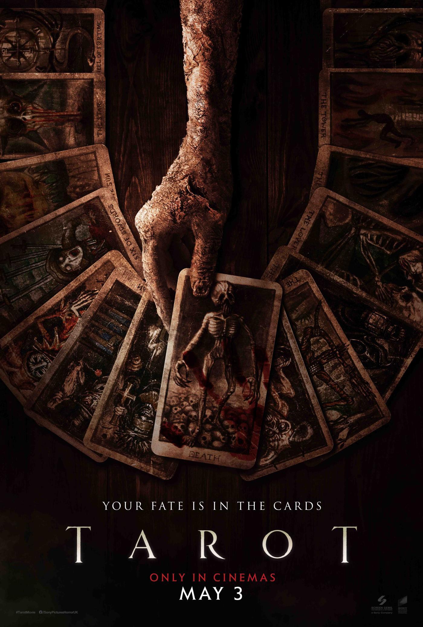 Movie poster for Tarot