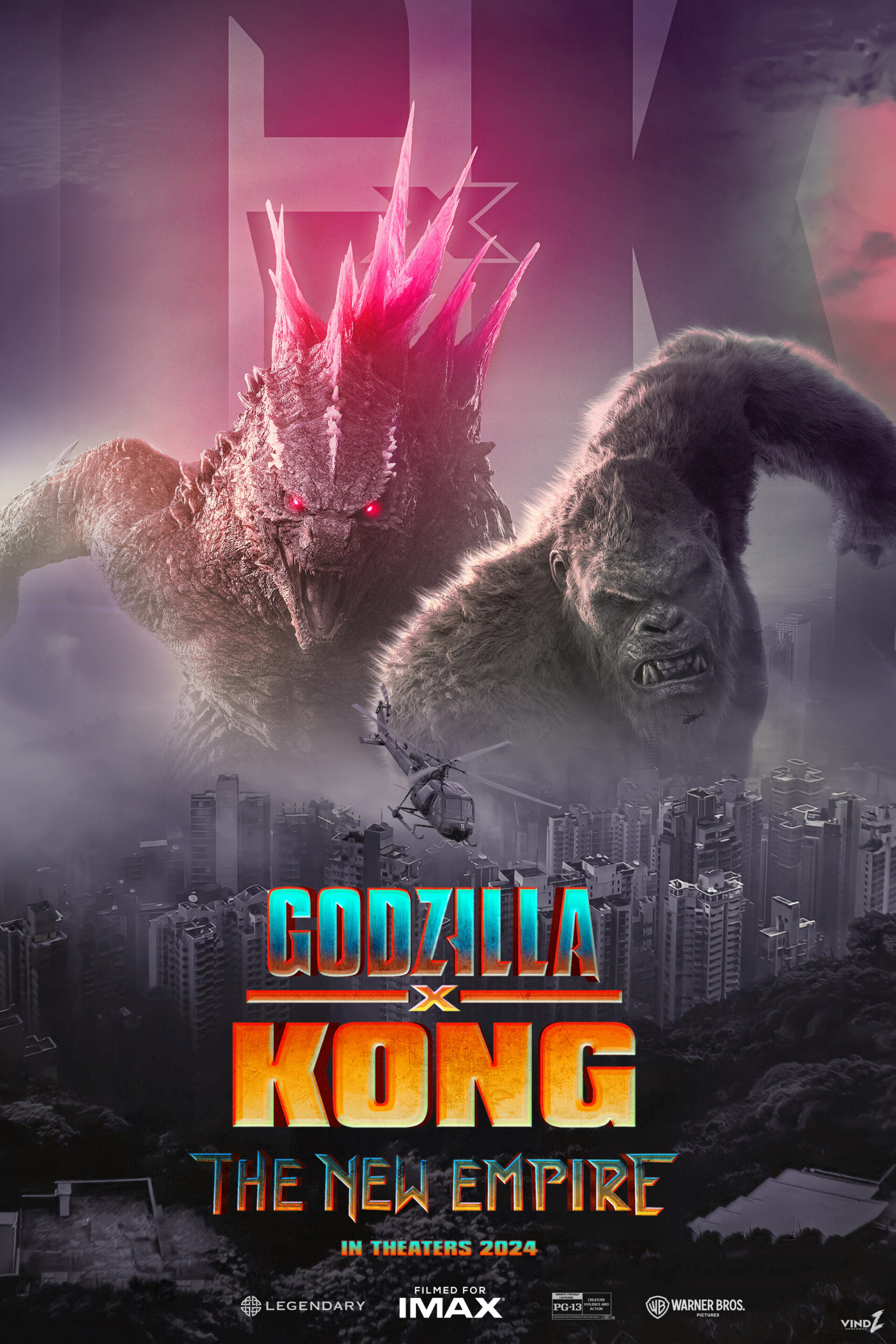 Movie poster for Godzilla x Kong: The New Empire