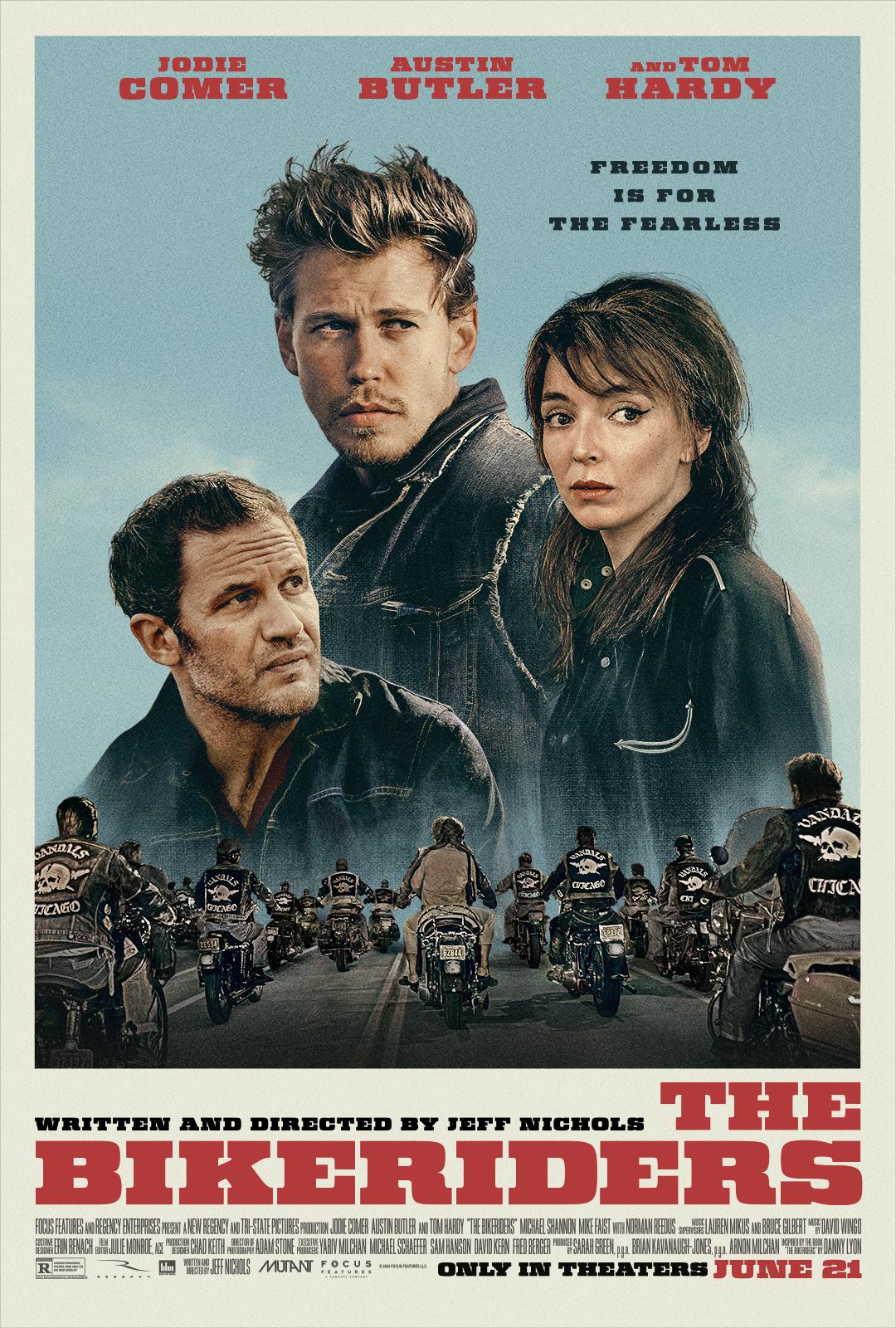 Movie poster for The Bikeriders