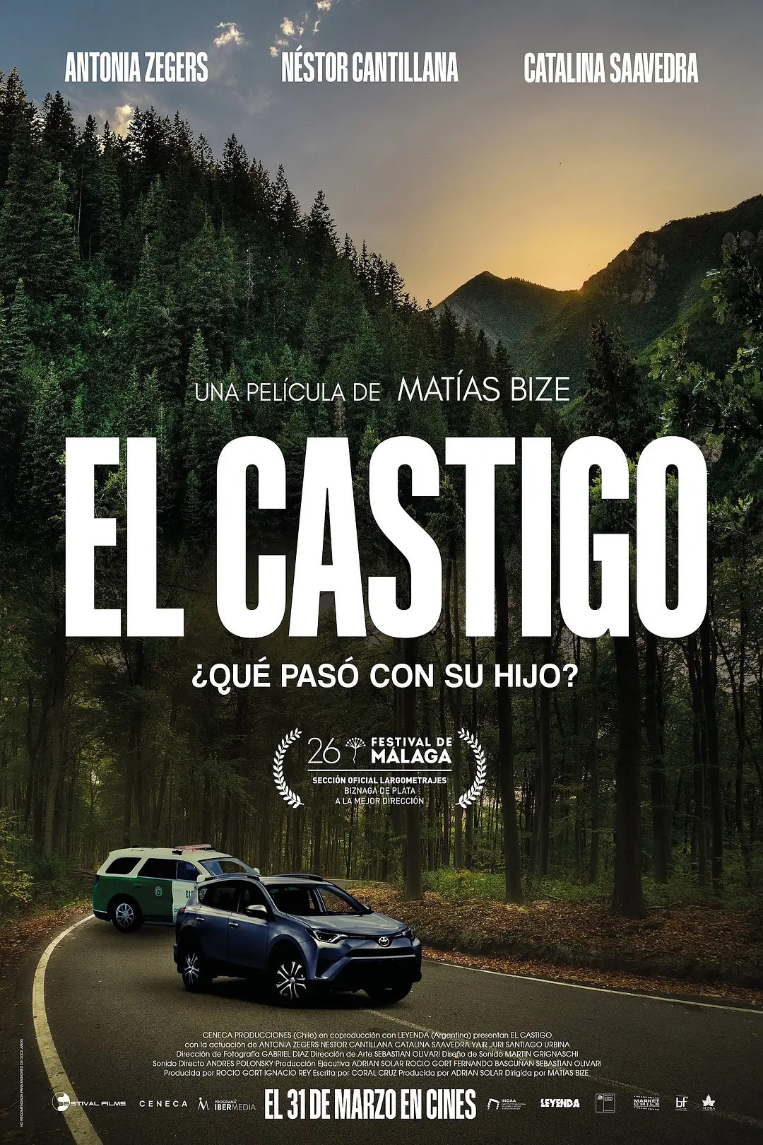 Movie poster for El Castigo