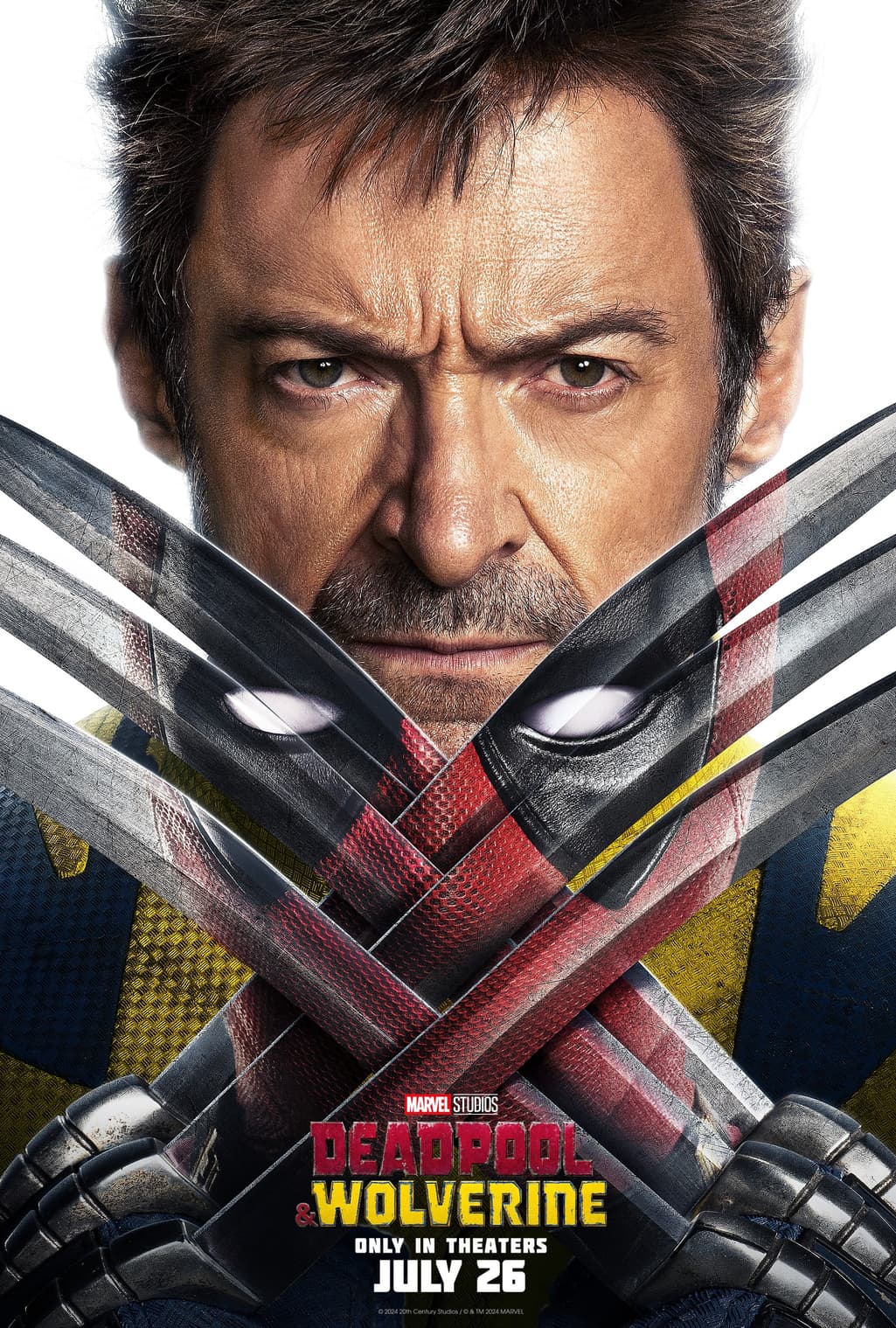 Movie poster for "Deadpool & Wolverine"