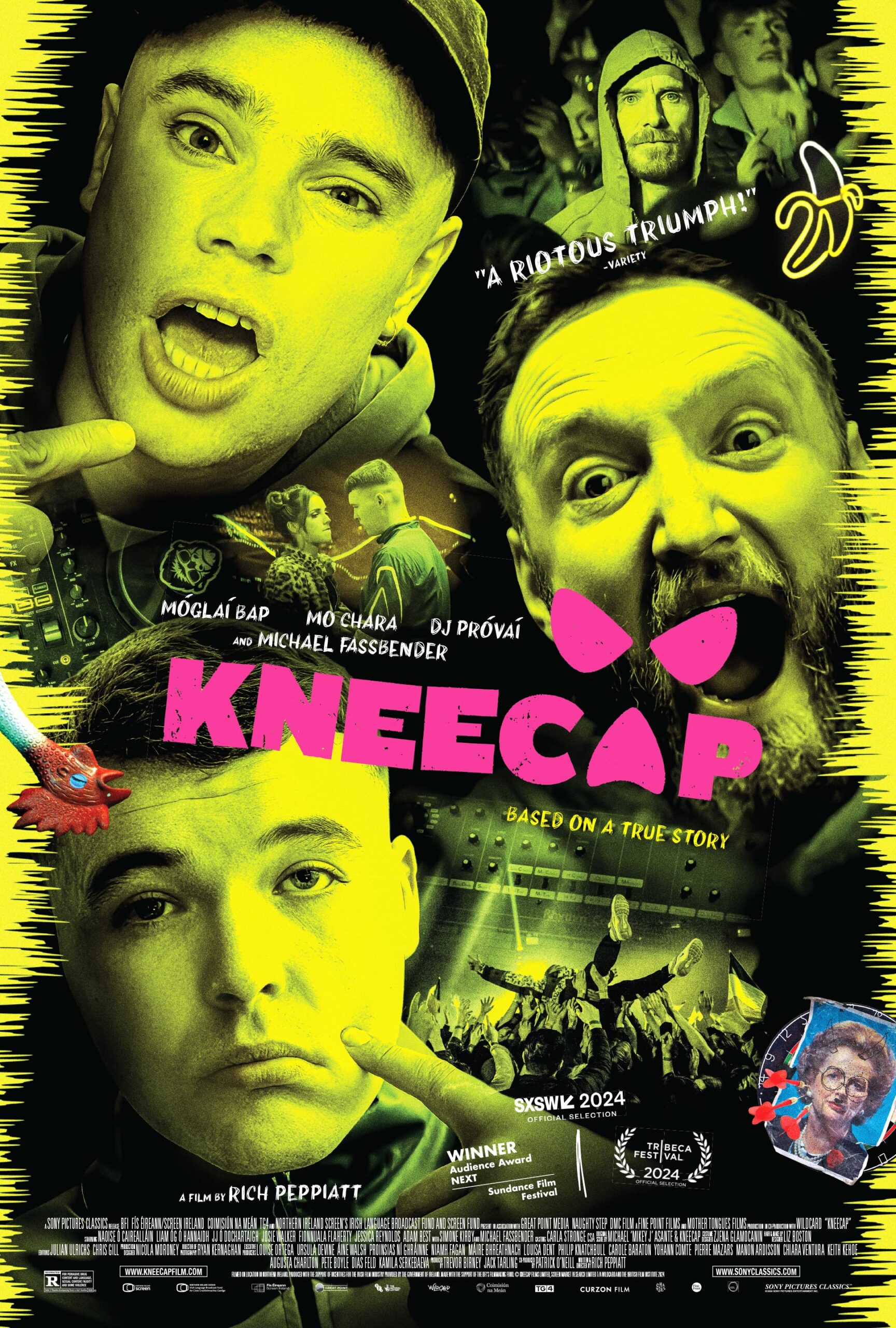 Movie poster for Kneecap