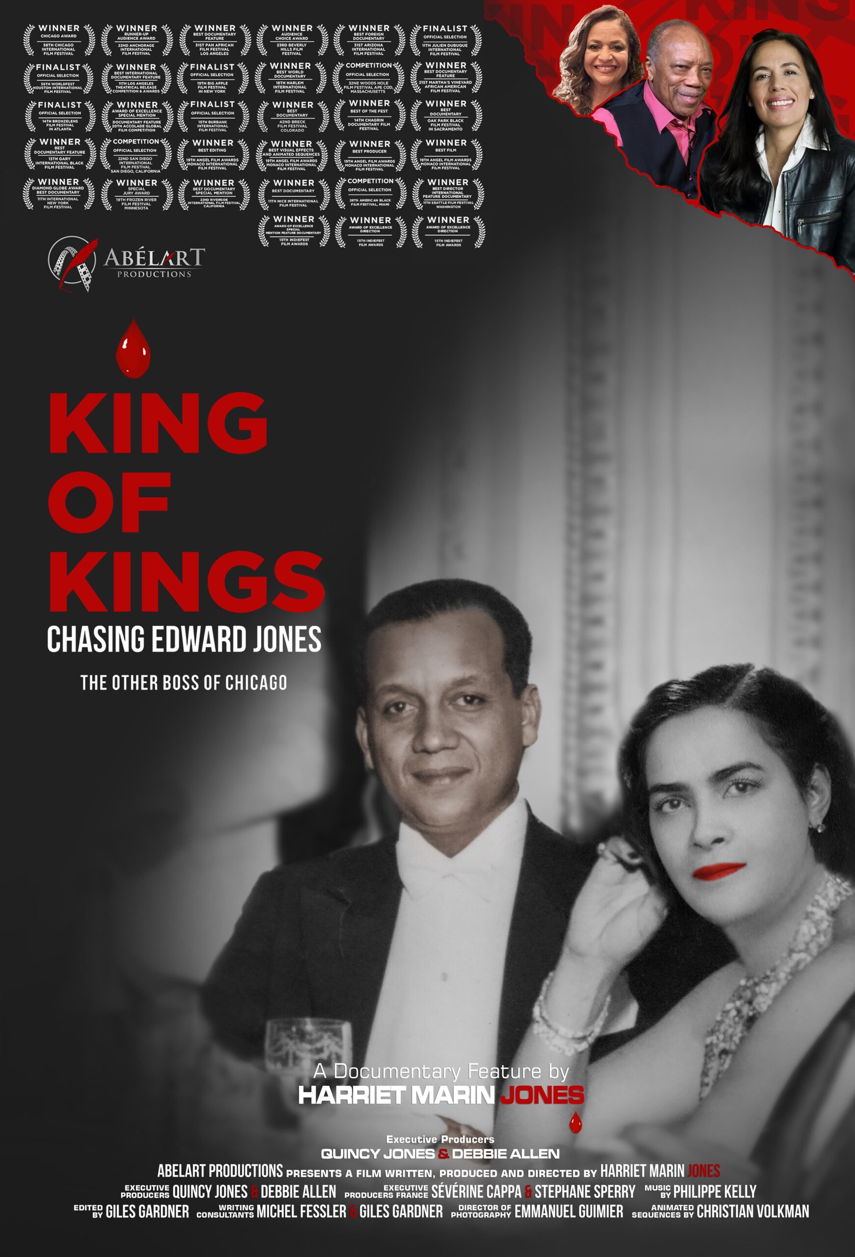 Movie poster for "King of Kings: Chasing Edward Jones"