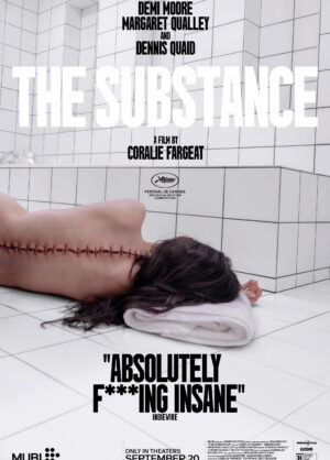 Movie poster for "The Substance"