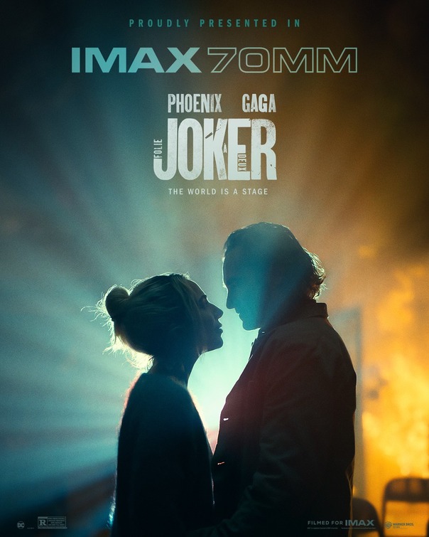 Movie poster for "Joker: Folie à Deux"