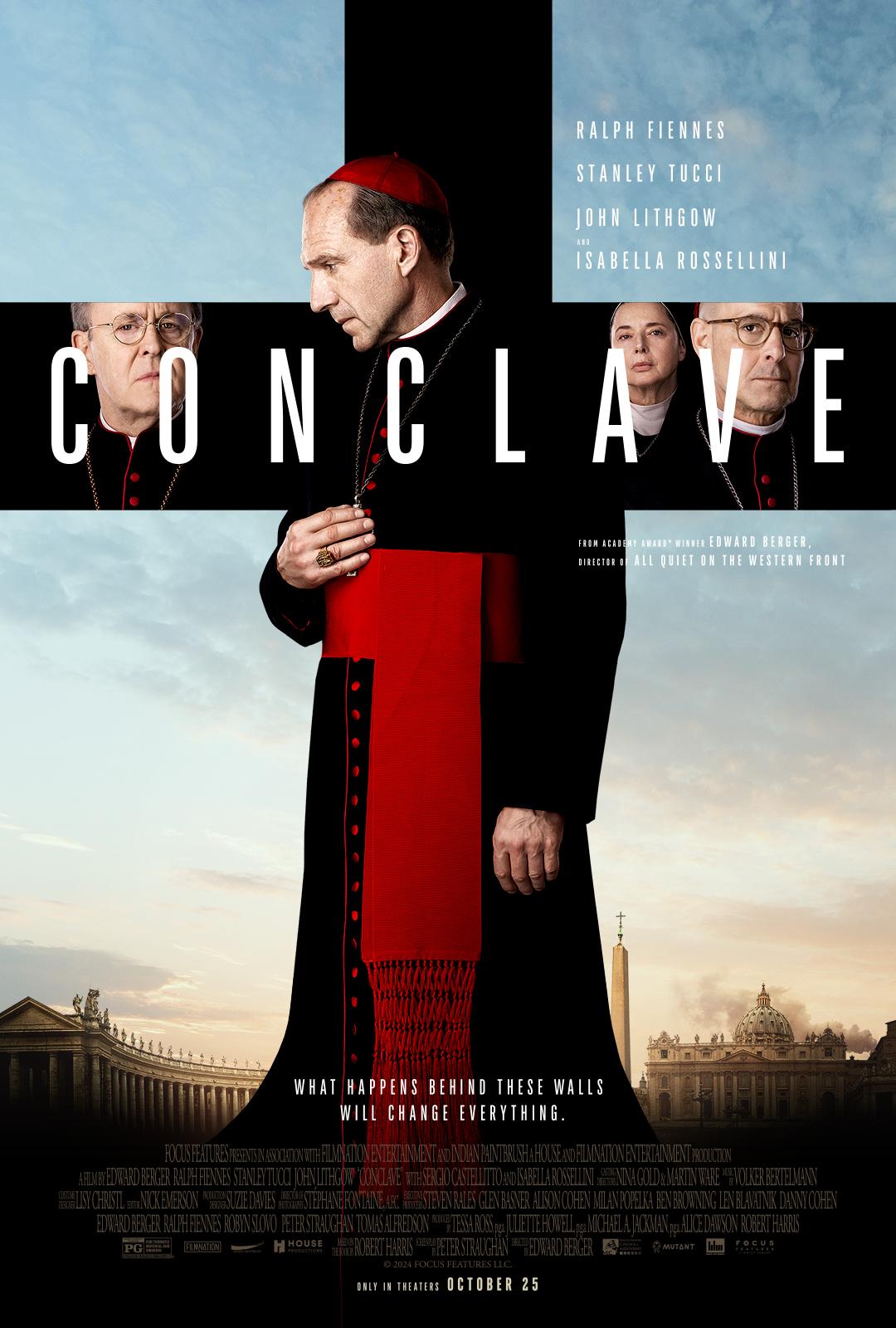 Movie poster for Conclave