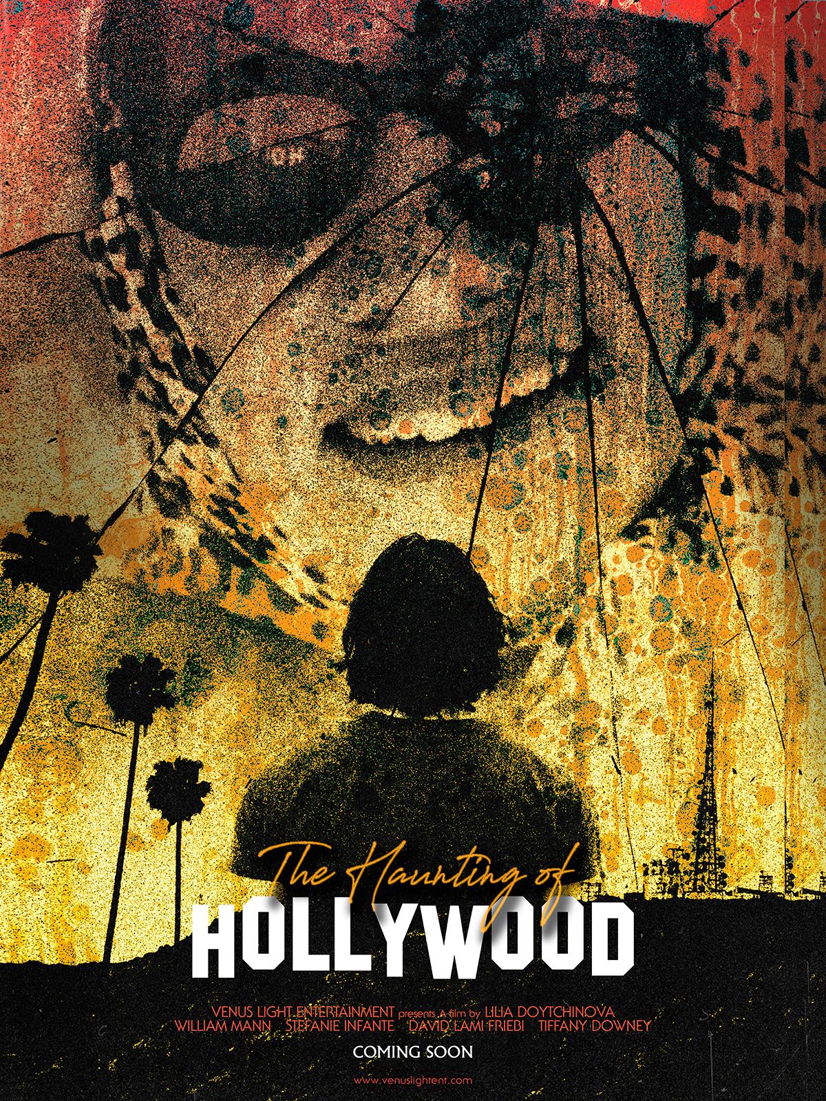 Movie poster for "The Haunting of Hollywood"