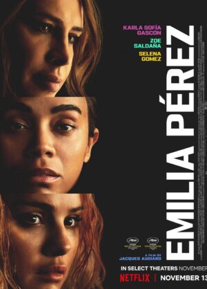 Movie poster for "Emilia Pérez"