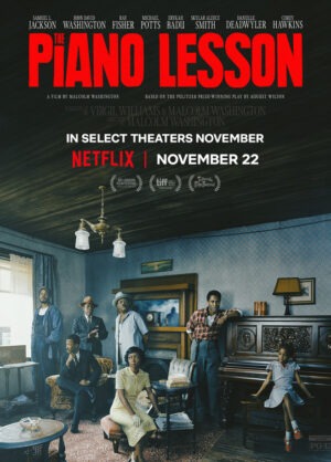 Movie poster for "The Piano Lesson"