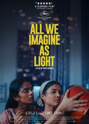 Movie poster for "All We Imagine as Light"