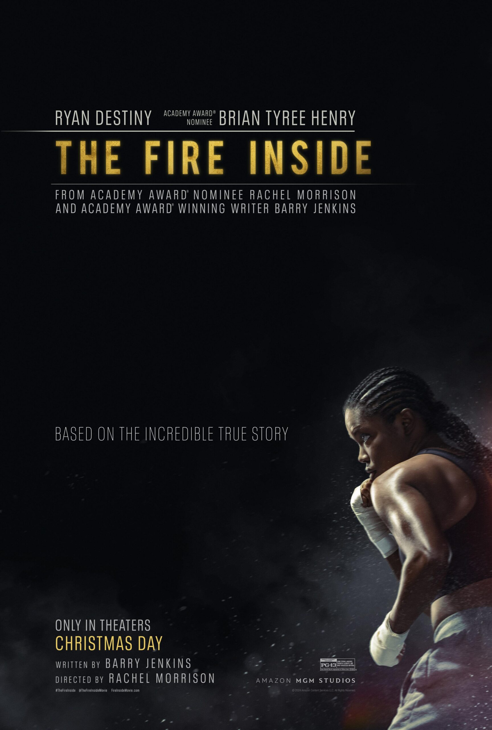 Movie poster for "The Fire Inside"