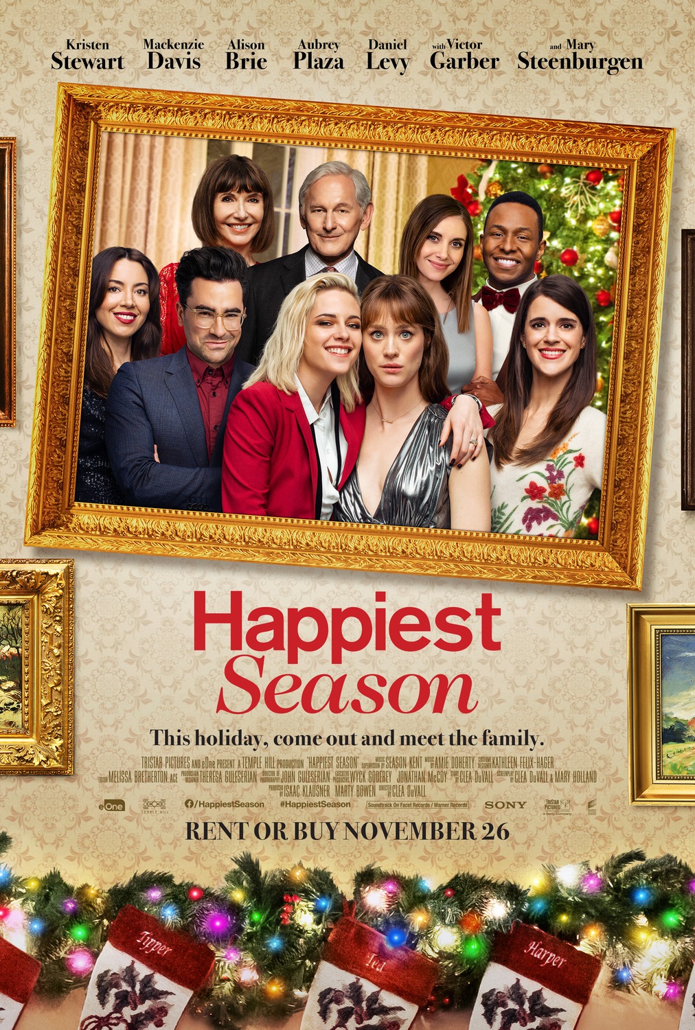 Movie poster for "Happiest Season"