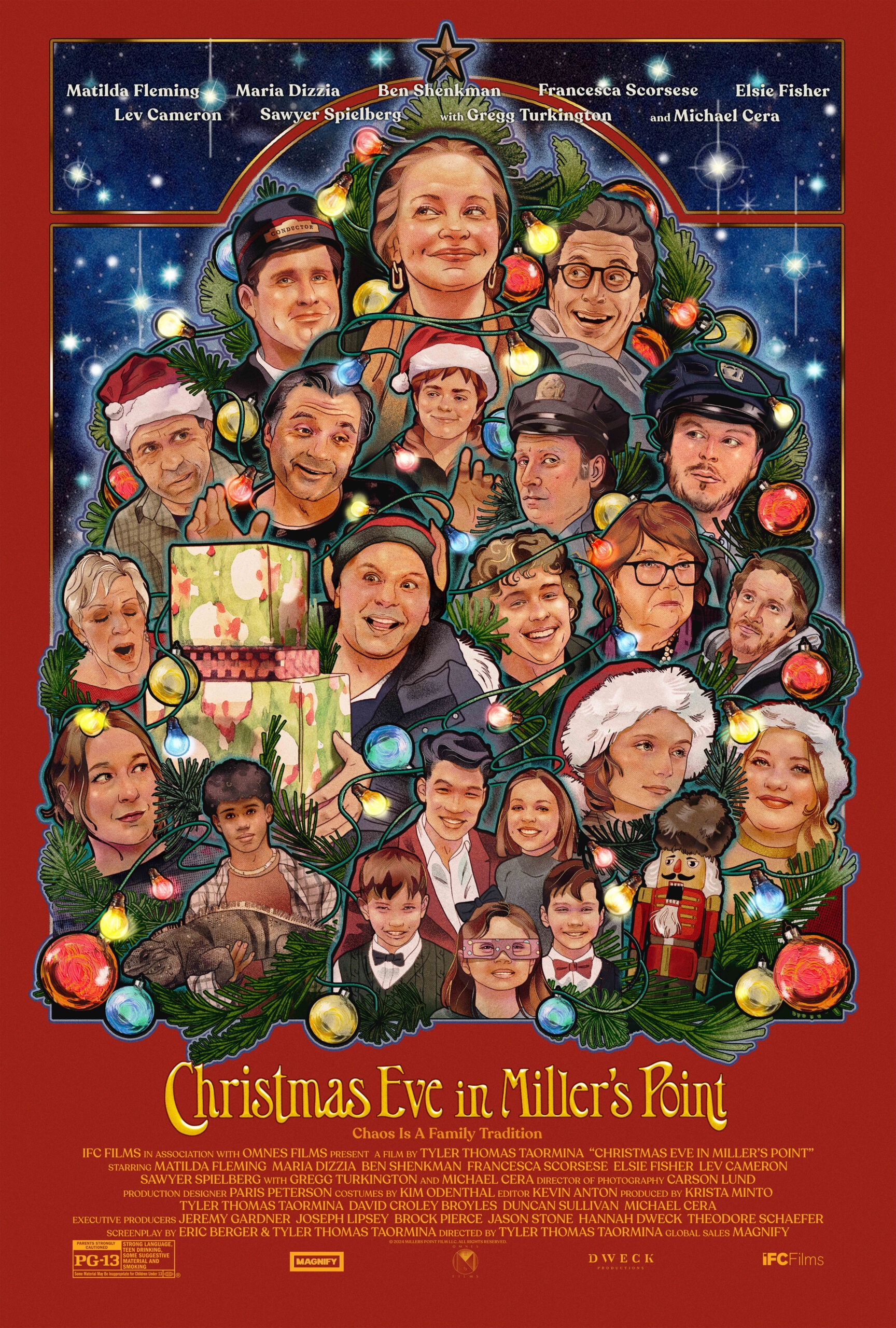 Movie poster for "Christmas Eve in Miller's Point"