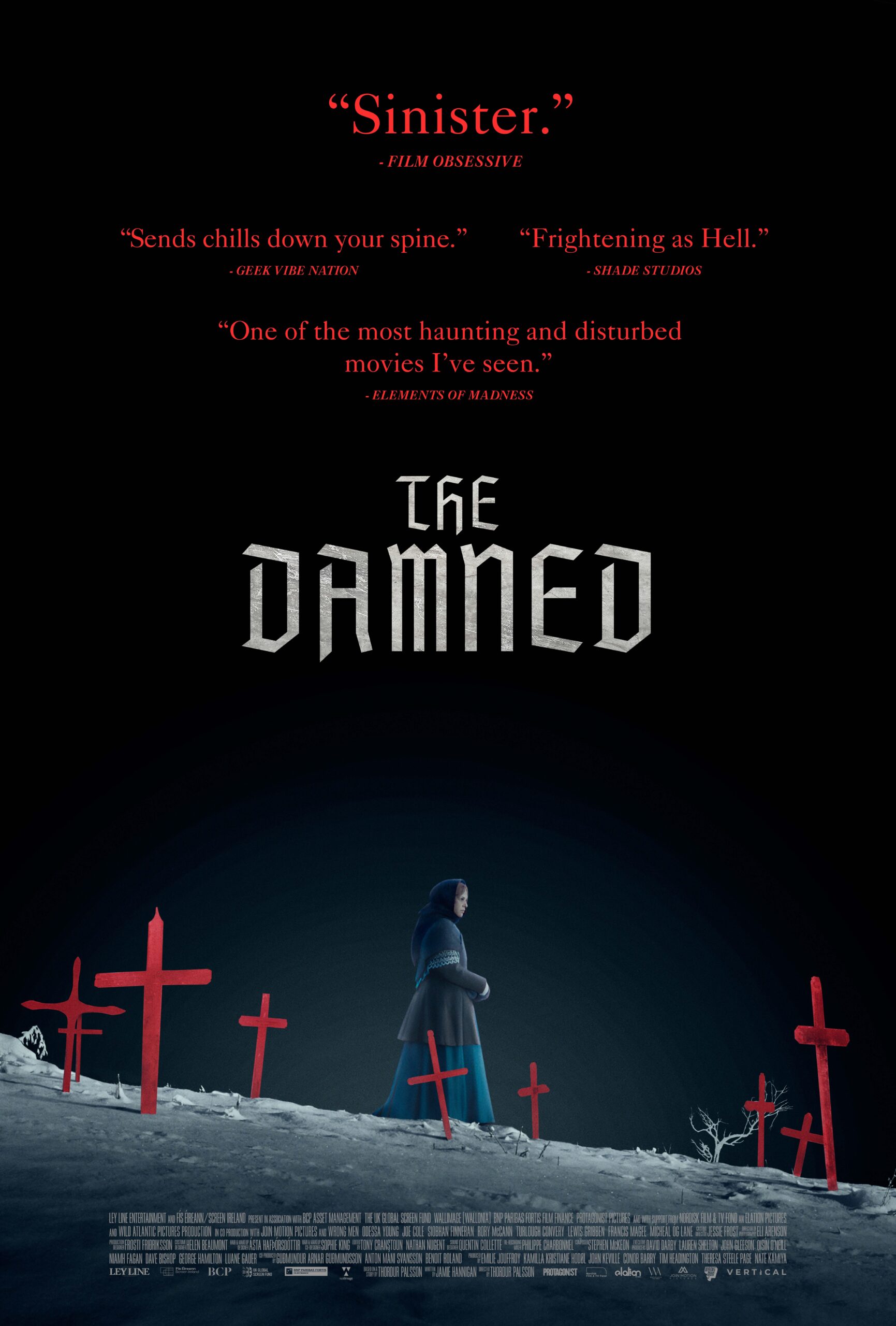 Movie poster for "The Damned"