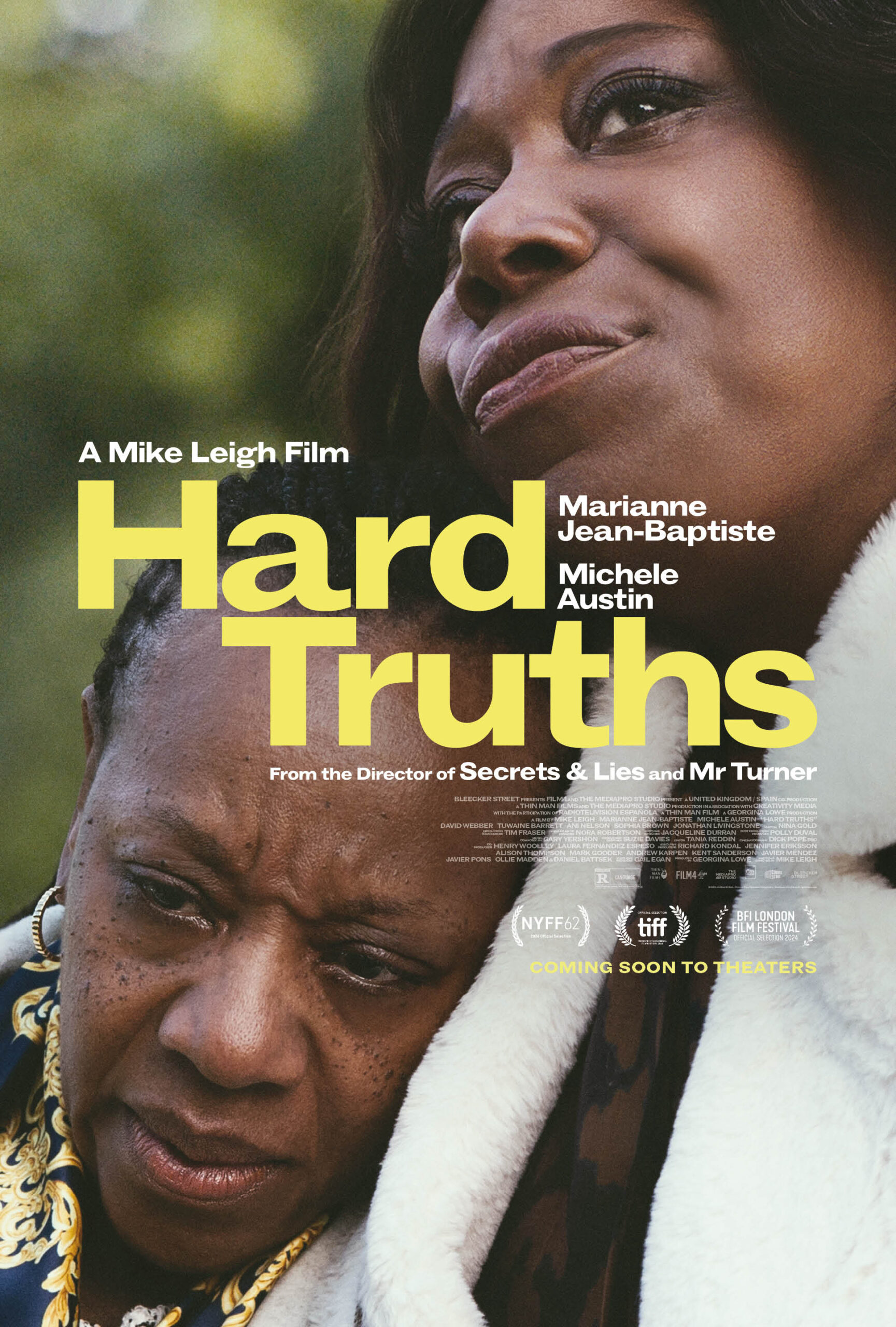 Movie poster for "Hard Truths"