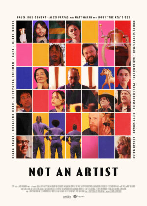 Movie poster for "Not an Artist"