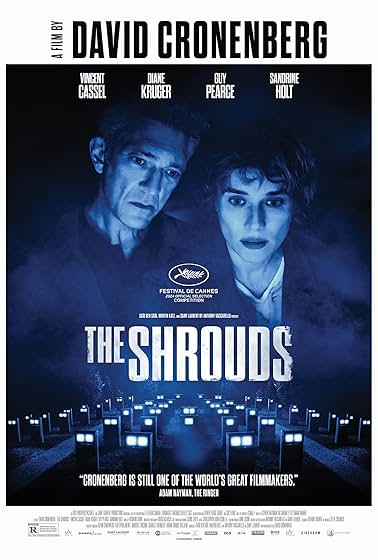 Movie poster for "The Shrouds"