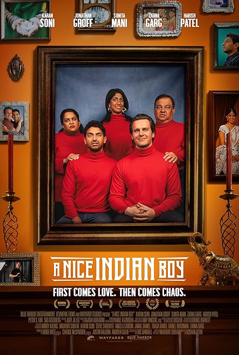 Movie poster for "A Nice Indian Boy"