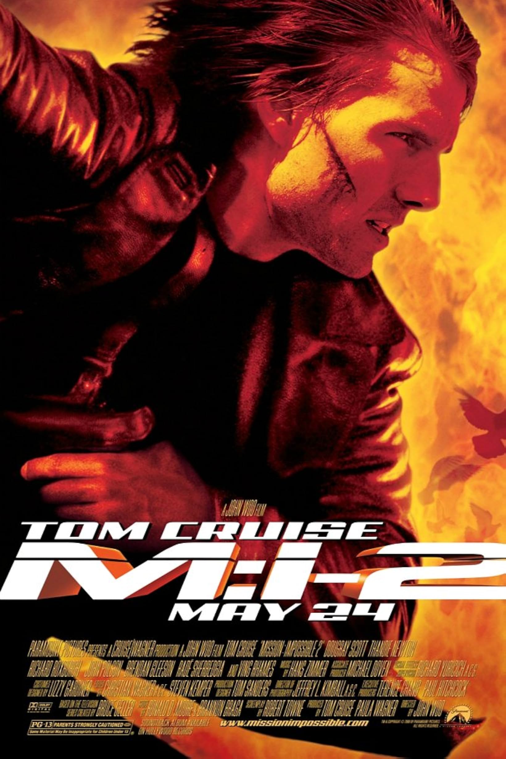 Movie poster for "Mission: Impossible II"