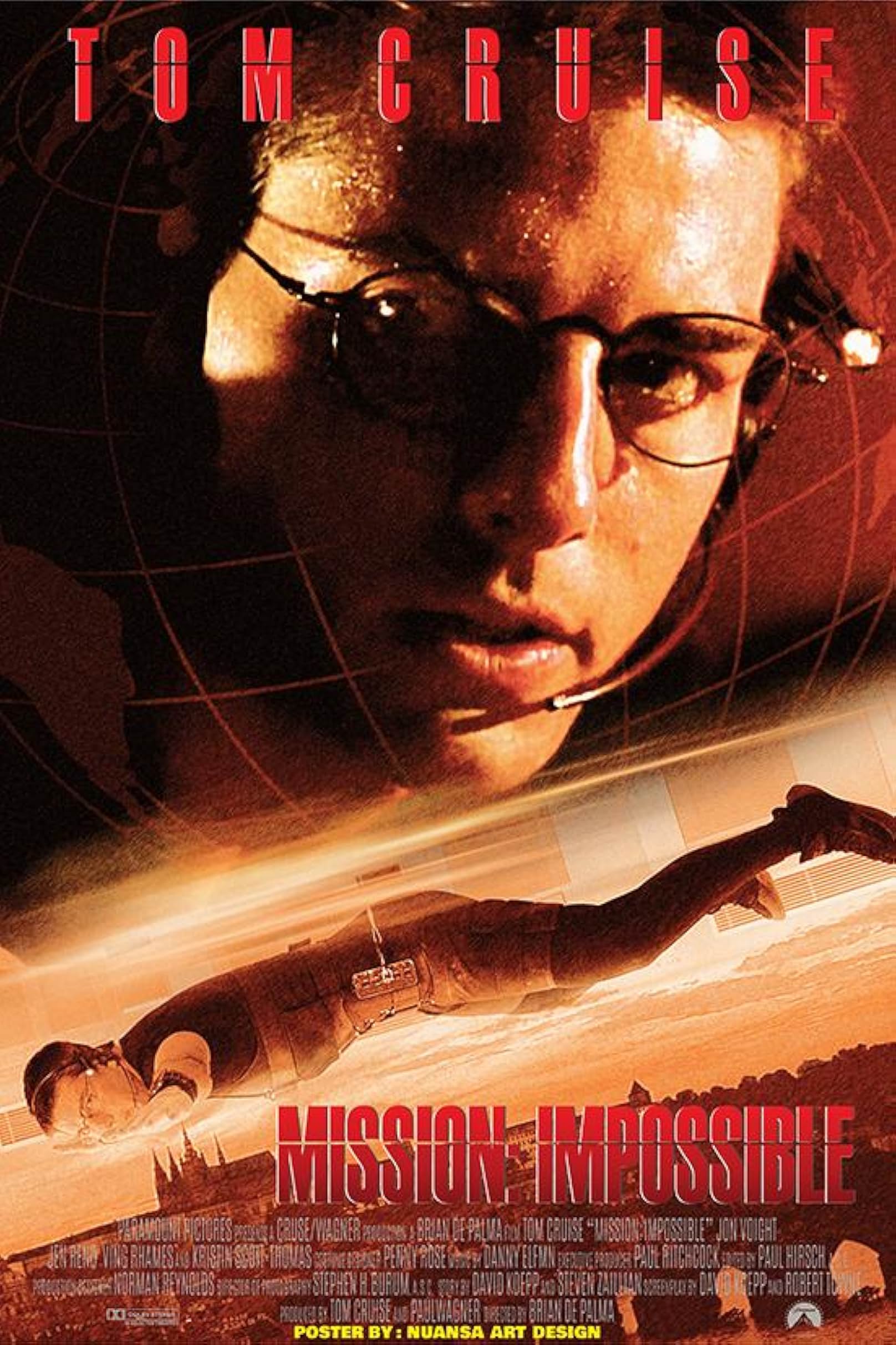Movie poster for "Mission: Impossible"