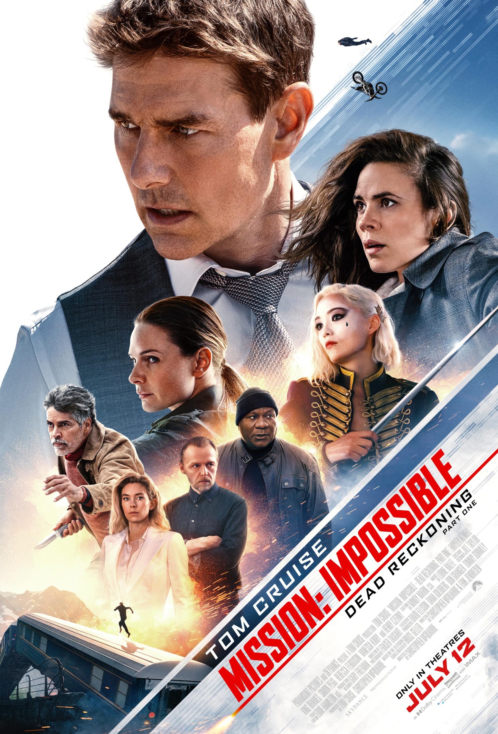 Movie poster for "Mission: Impossible - Dead Reckoning Part One"