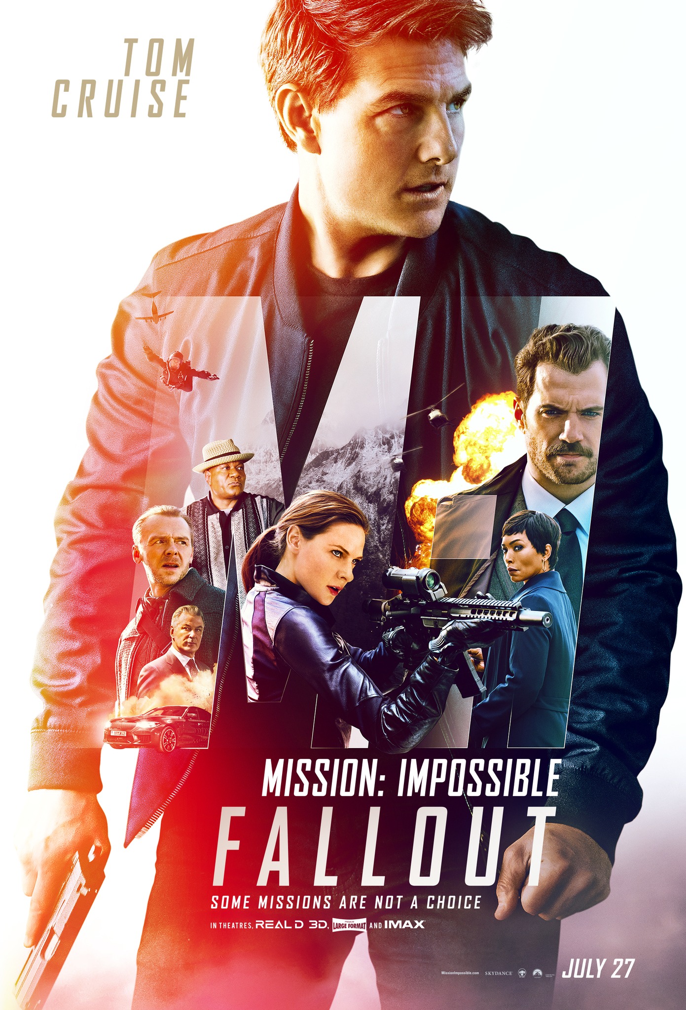 Movie poster for "Mission: Impossible – Fallout"