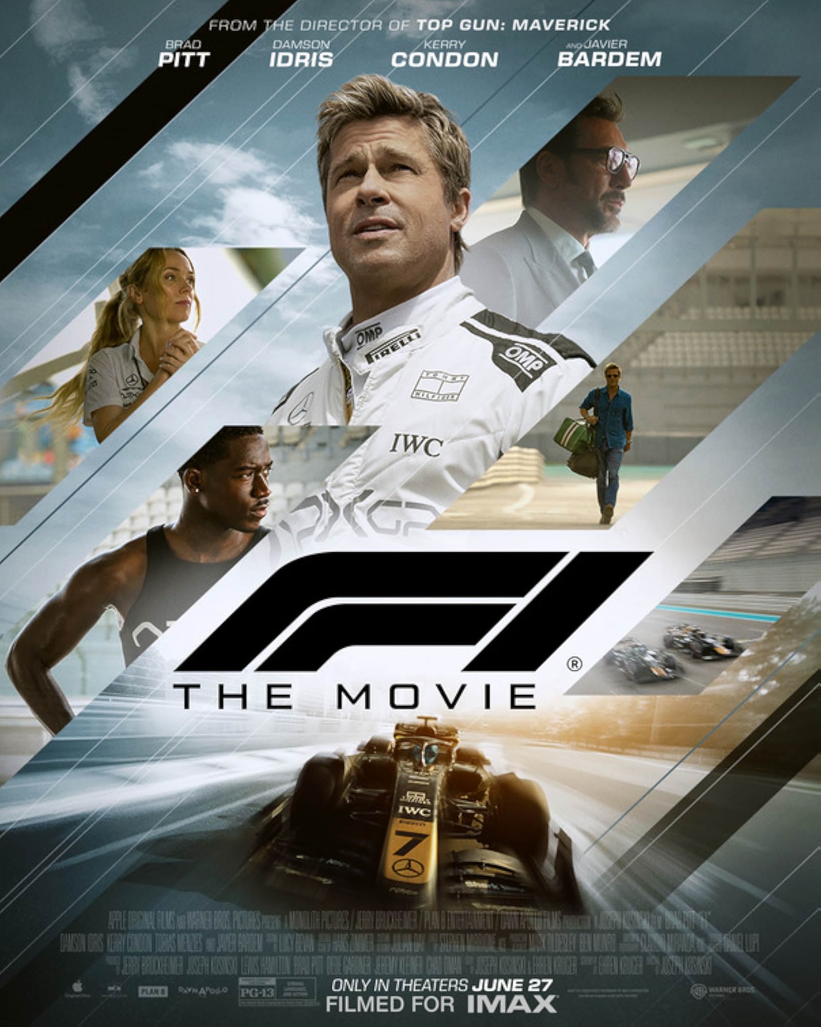 F1- The Movie Movie poster for "F1: The Movie"