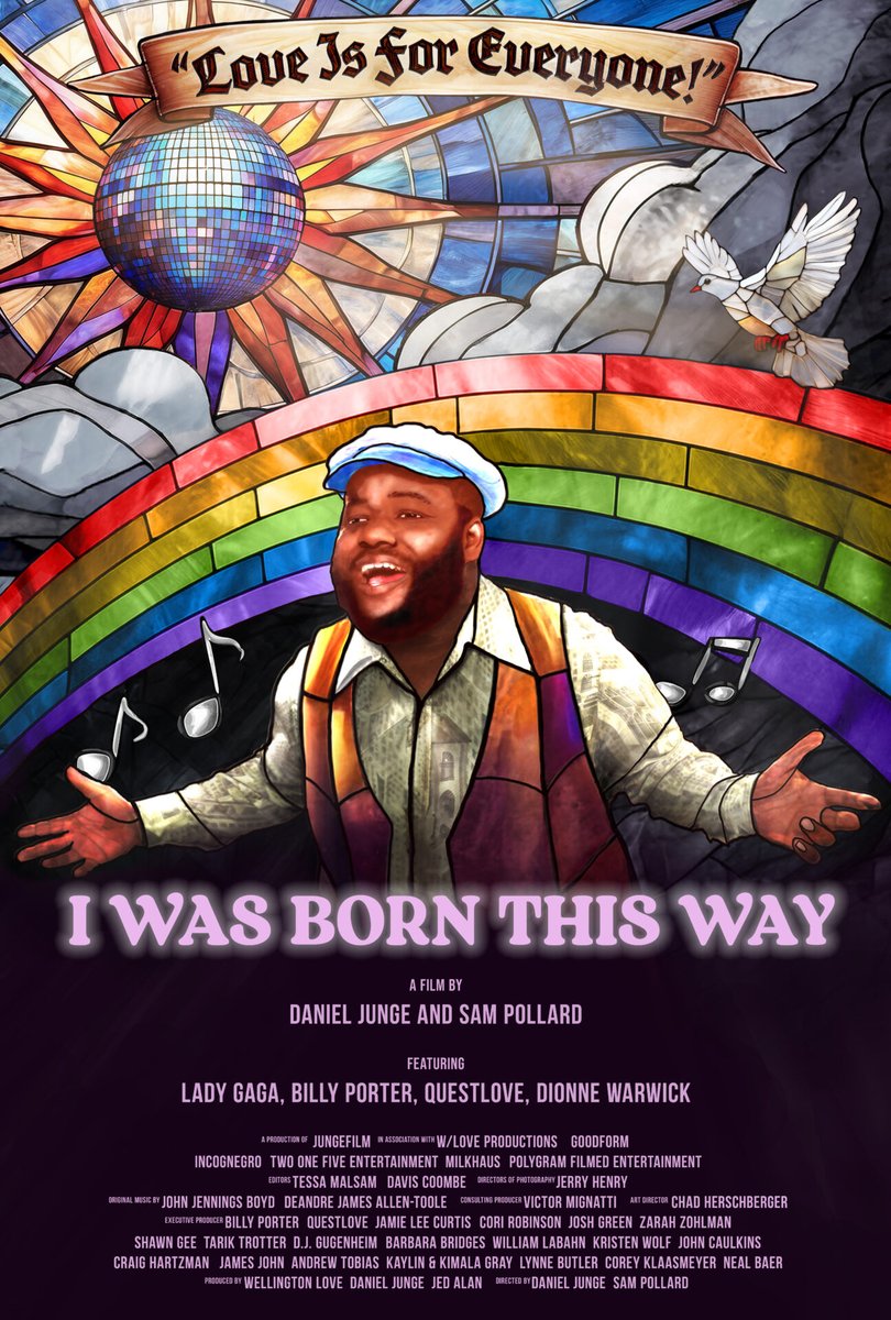 Movie poster for "I Was Born This Way"