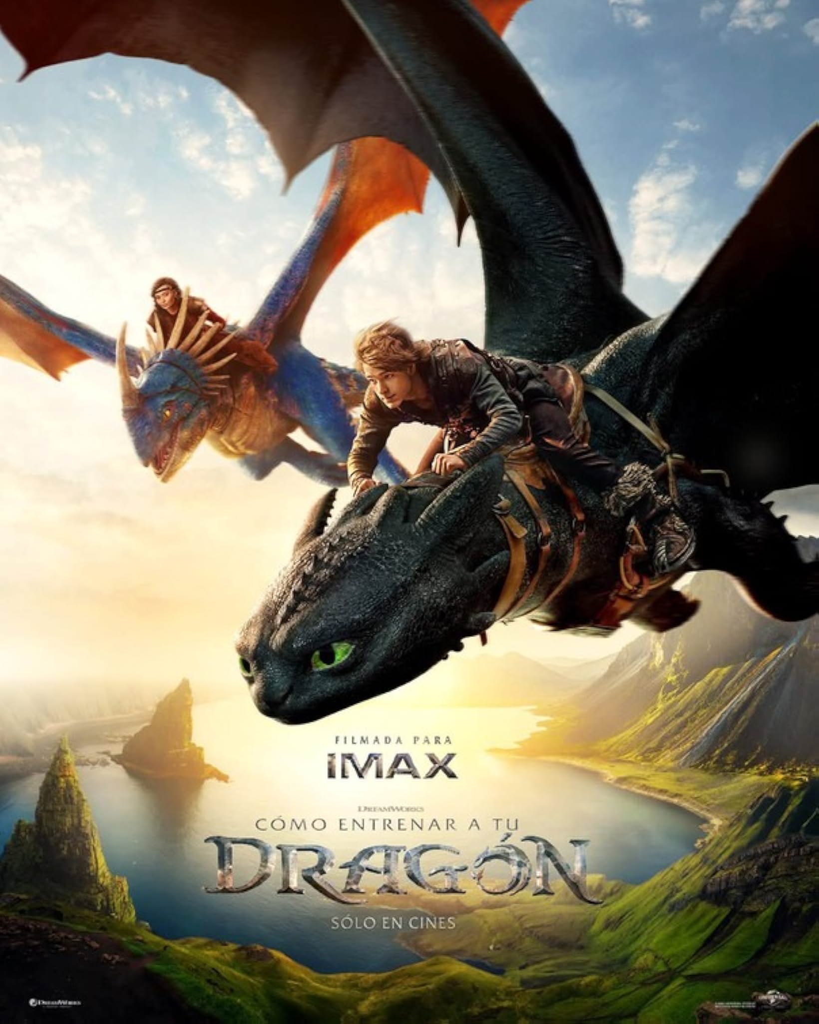 How to Train Your Dragon (live action) Movie poster for "How to Train Your Dragon" (2010)