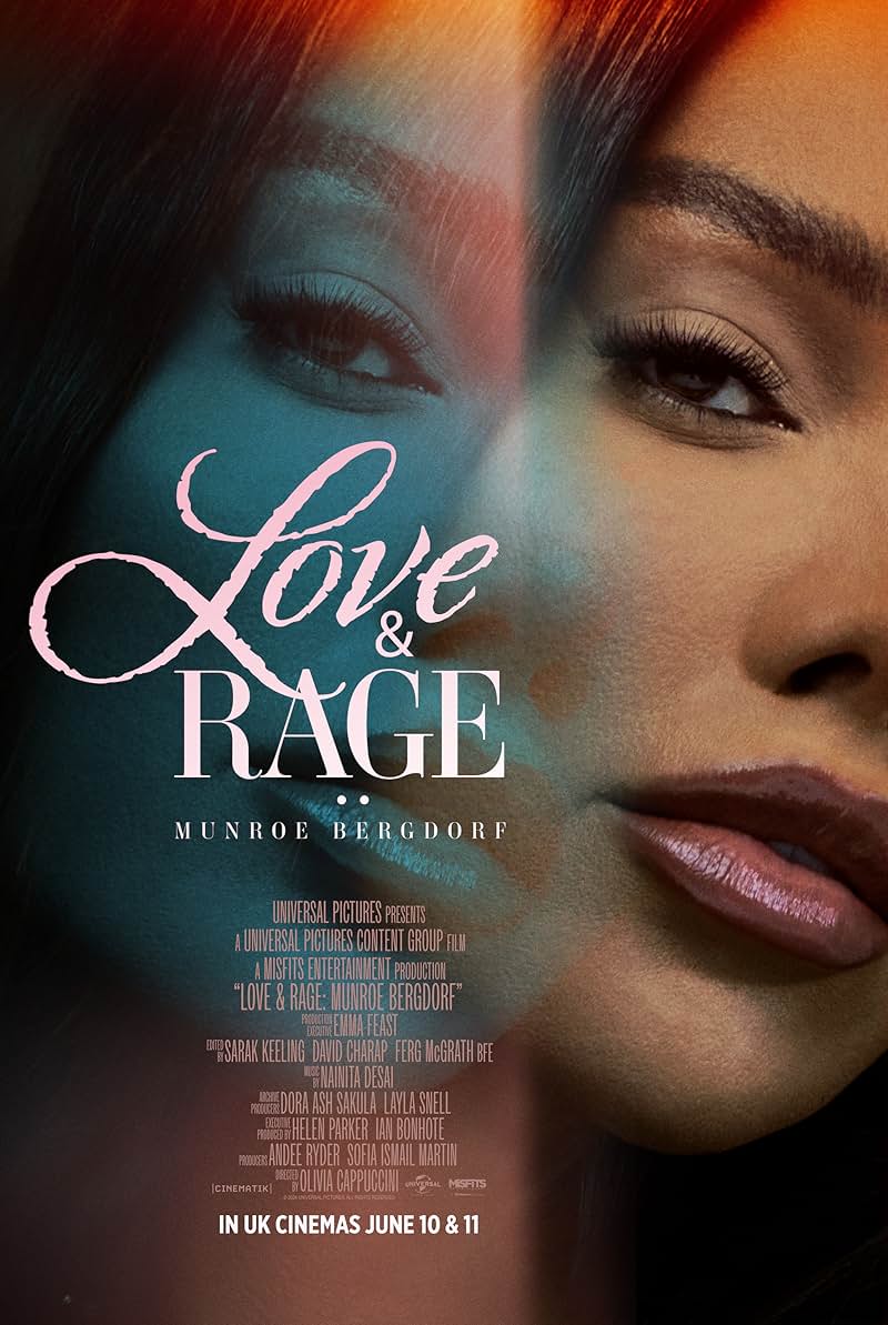 Movie poster for "Love & Rage: Munroe Bergdorf"