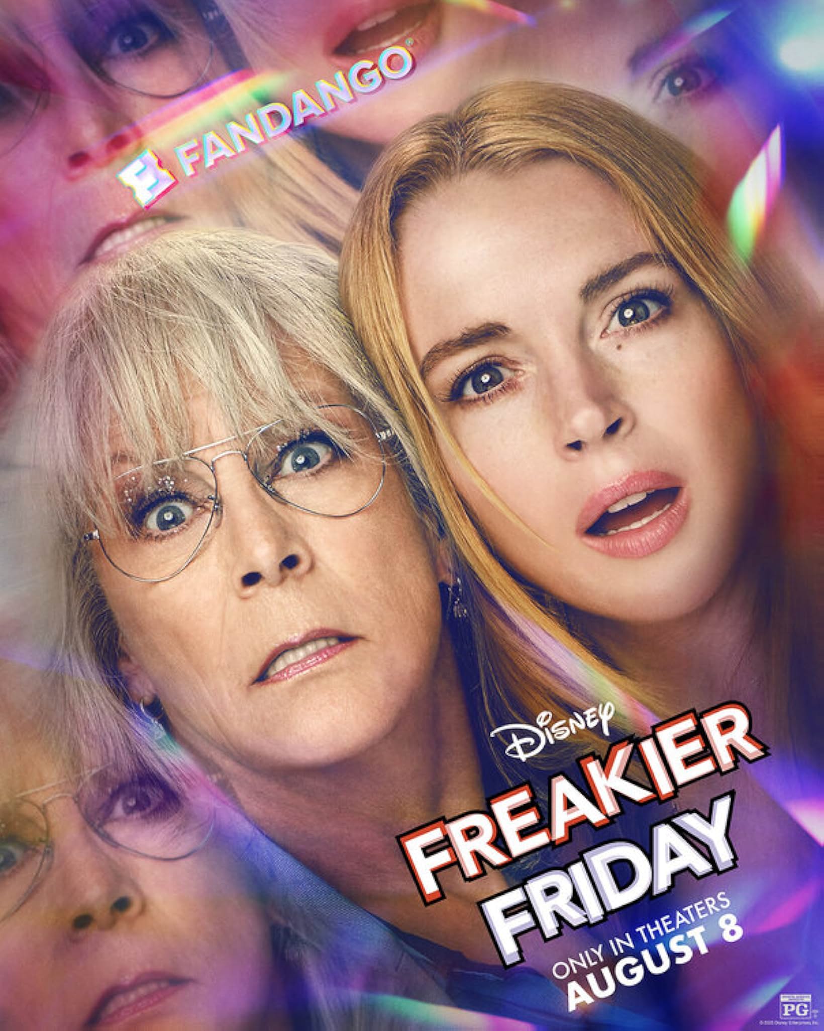 Movie poster for "Freakier Friday"