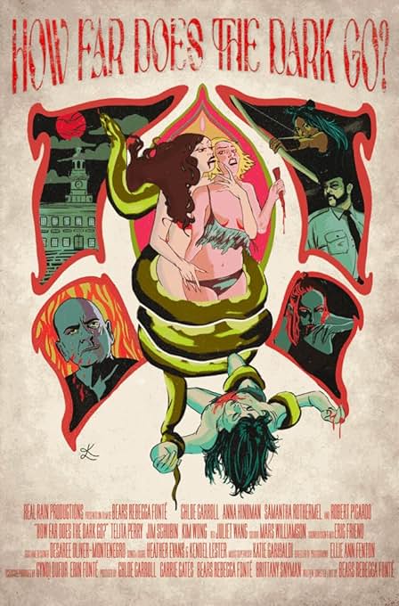 Movie poster for "How Far Does the Dark Go?"