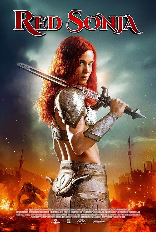 Movie poster for "Red Sonja (2025)"