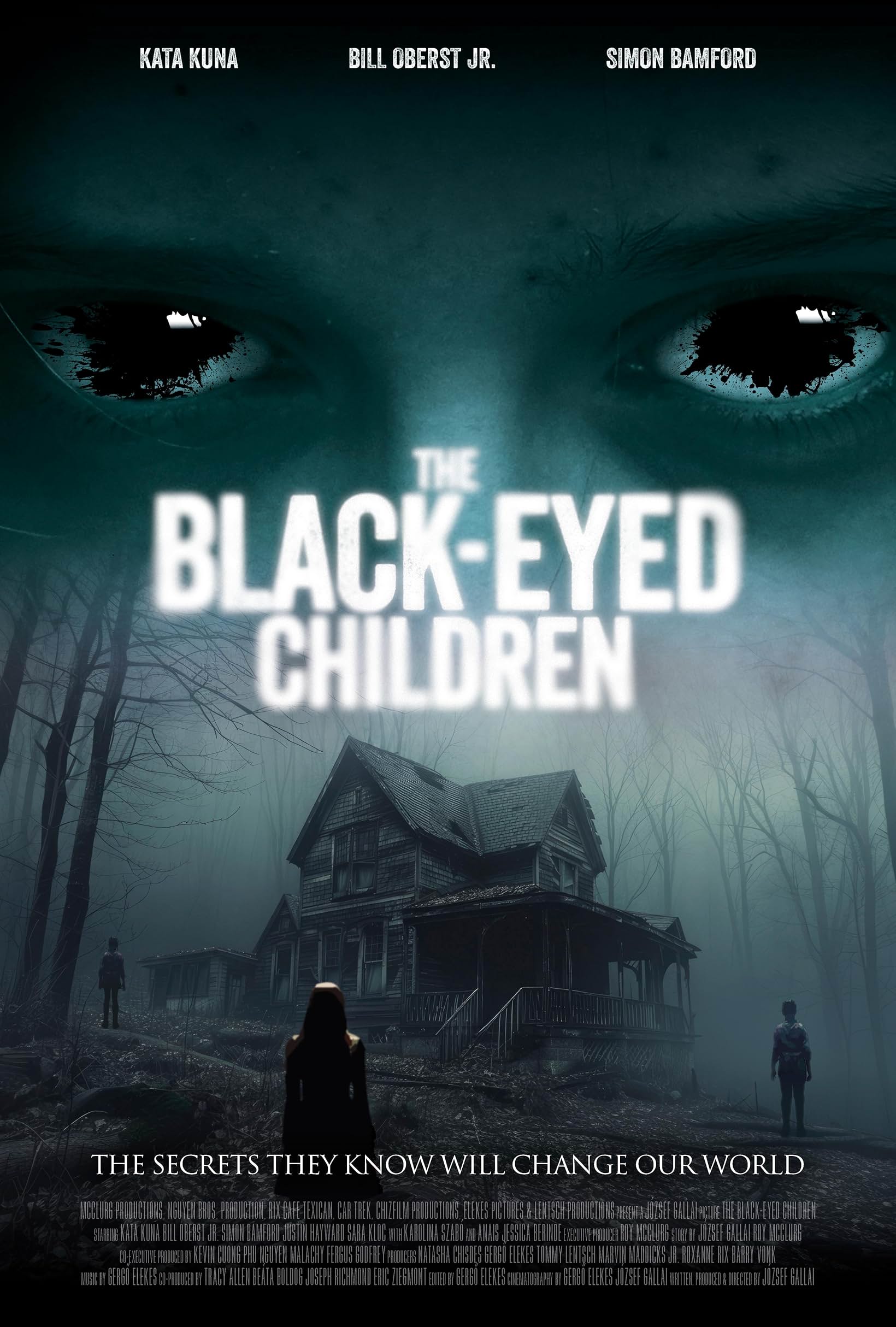 Movie poster for "The Black-Eyed Children"