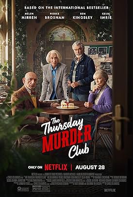 Movie poster for "The Thursday Murder Club"