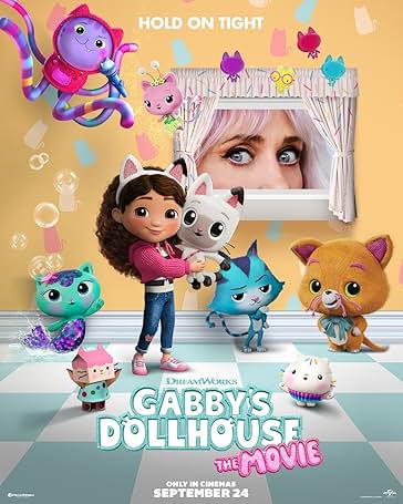 Movie poster for "Gabby’s Dollhouse: The Movie"