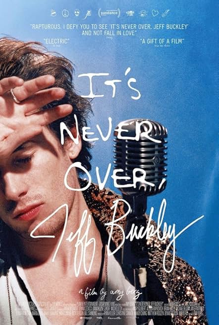 Movie poster for "It’s Never Over, Jeff Buckley"
