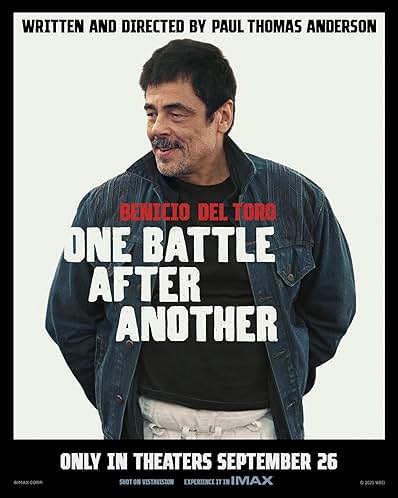 Movie poster for "One Battle After Another"