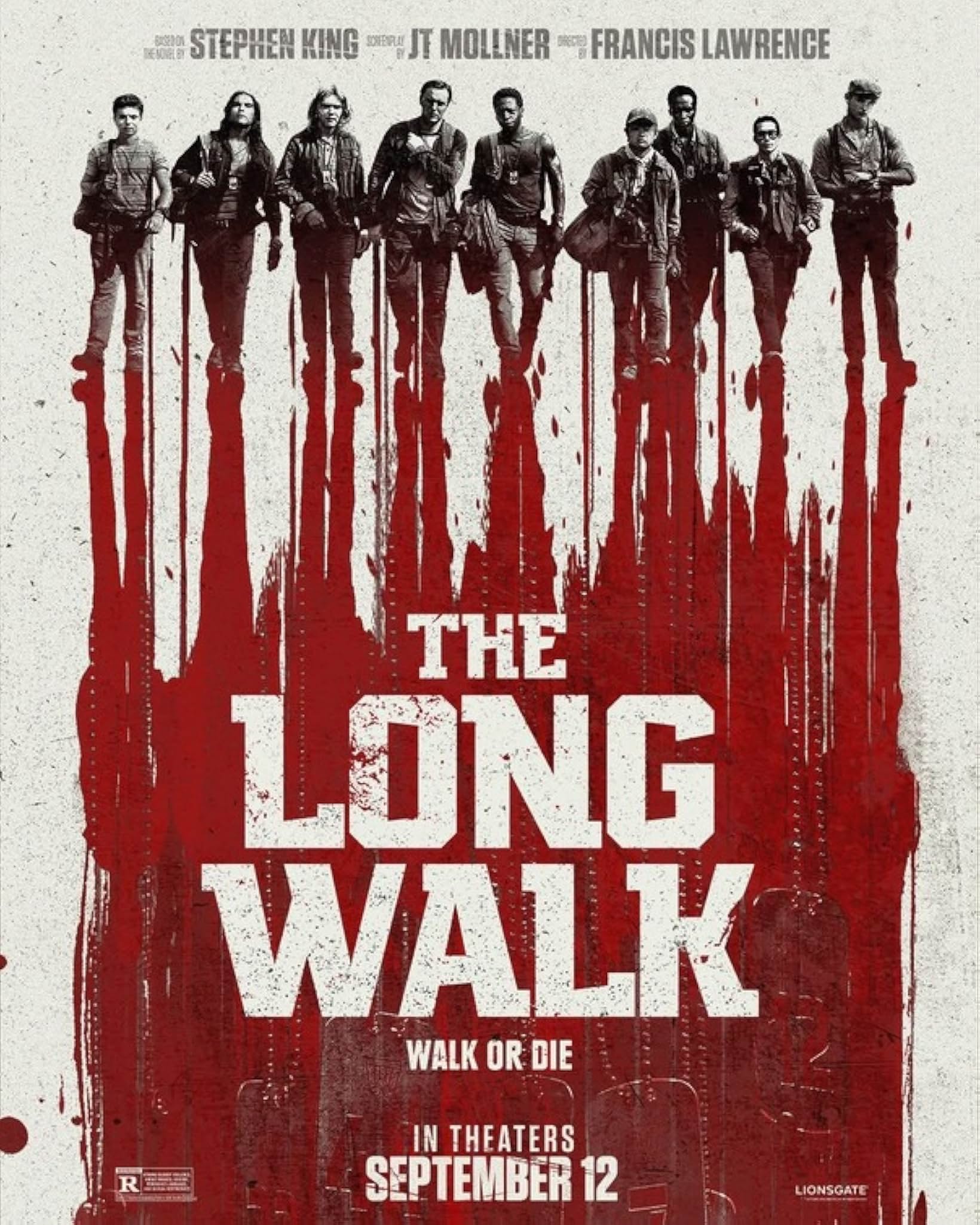 Movie poster for “The Long Walk”