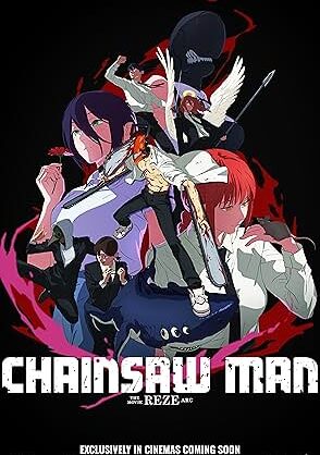 Movie poster for "Chainsaw Man – The Movie: Reze Arc"