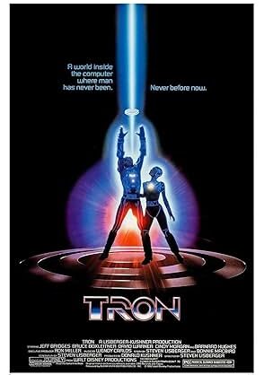 Movie poster for Tron